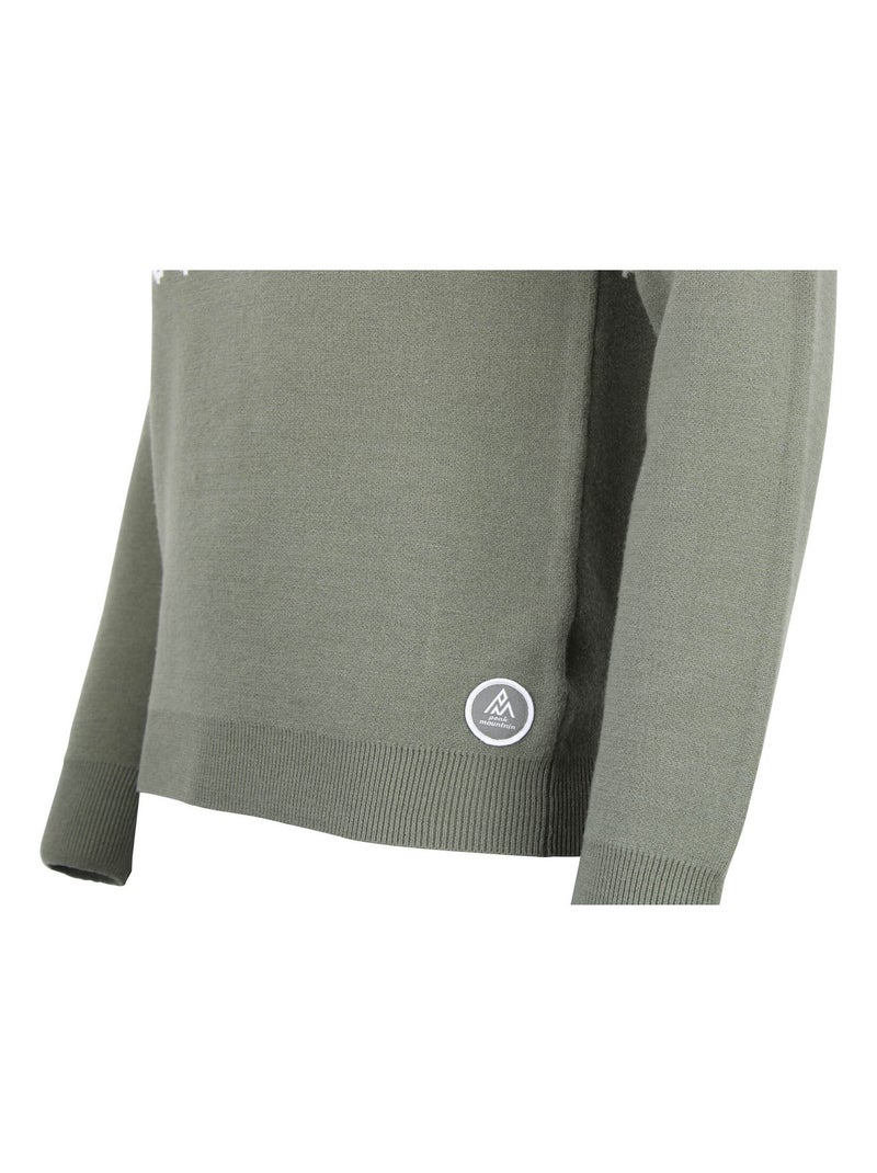 Pull col montant CLYDE - PEAK MOUNTAIN Kaki - Kiabi