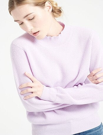 Pull col montant en cachemire MIA 1