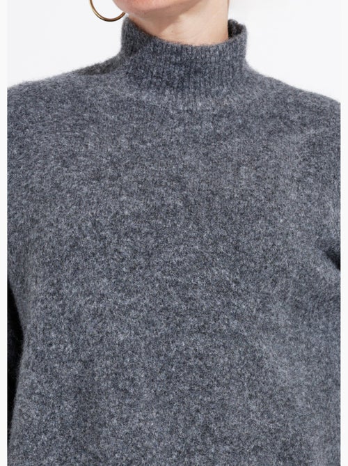 Pull col montant en maille duveteuse - afibel - Kiabi Pull col montant en maille duveteuse - afibel - Kiabi
