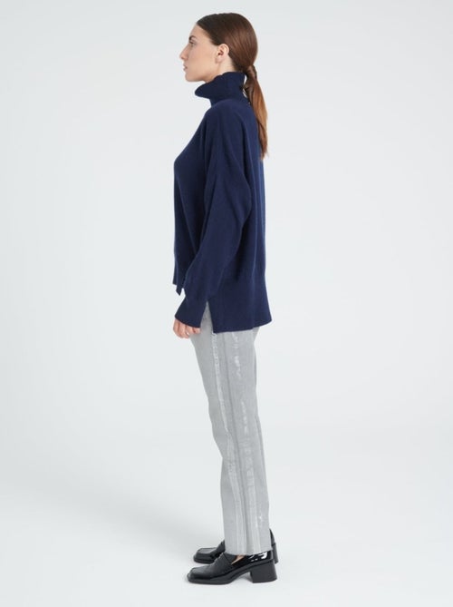Pull col montant femme 100% cachemire - zaya 13 - Kiabi