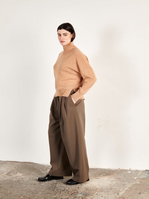 Pull col montant femme 100% cachemire - ZAYA 13 - Kiabi