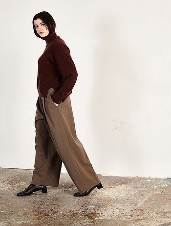 Pull col montant femme 100% cachemire - ZAYA 13