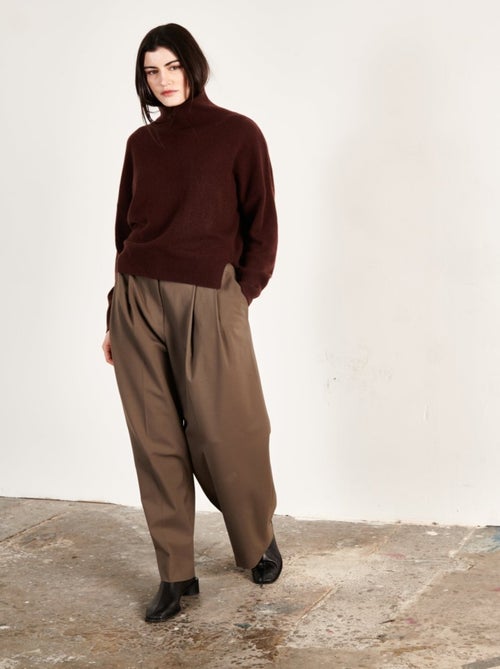 Pull col montant femme 100% cachemire - ZAYA 13 - Kiabi