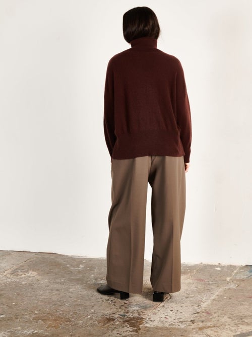 Pull col montant femme 100% cachemire - ZAYA 13 - Kiabi