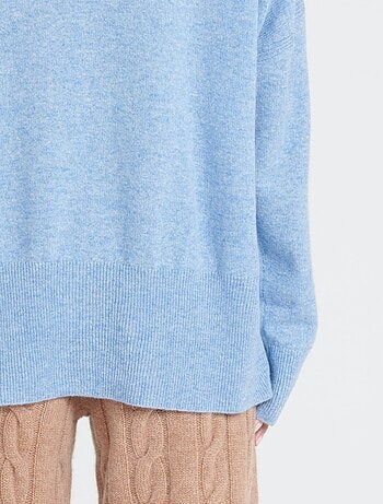 Pull col montant femme en cachemire - ZAYA 13