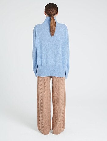 Pull col montant femme en cachemire - ZAYA 13