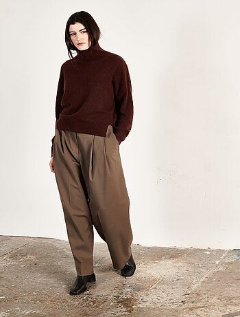 Pull col montant femme en cachemire - ZAYA 13