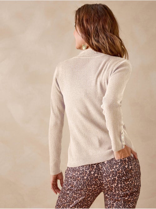 Pull col montant finitions écailles - DAXON - Kiabi
