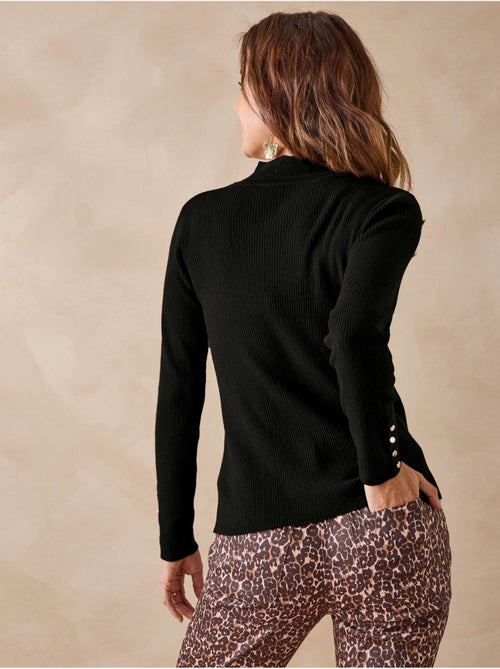 Pull col montant finitions écailles - DAXON - Kiabi