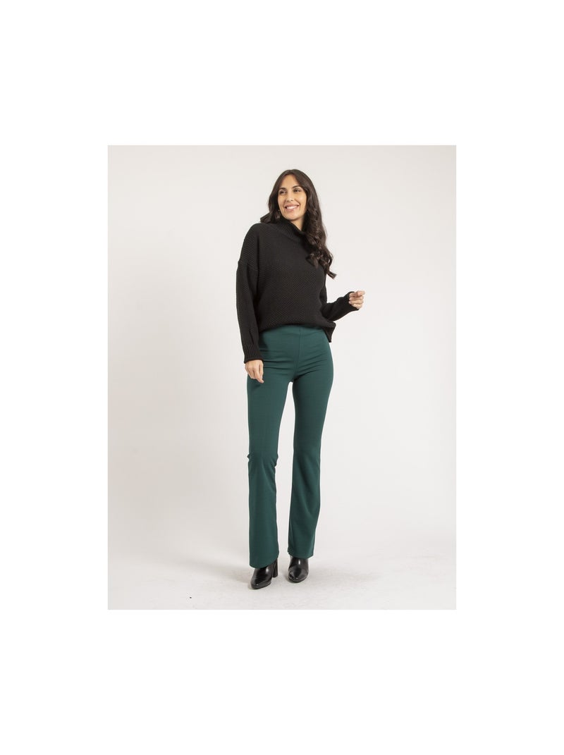 Pull col montant KIANTY Noir - Kiabi