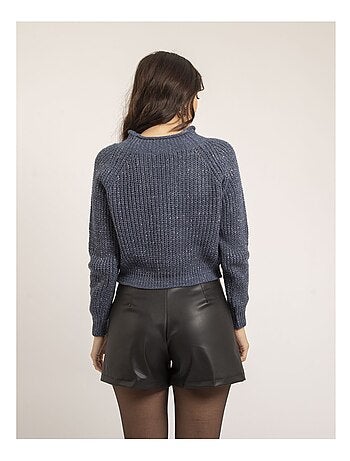 Pull col montant lurex KAMPALA
