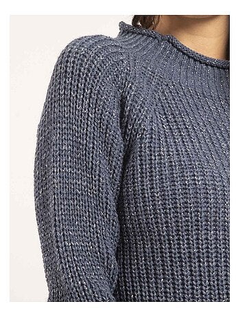 Pull col montant lurex KAMPALA