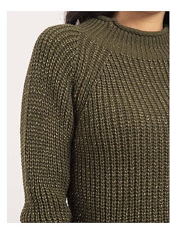 Pull col montant lurex KAMPALA
