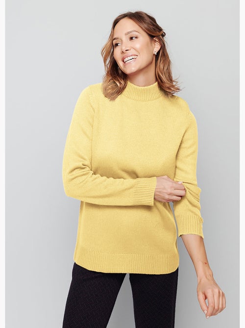 Pull col montant maille épaisse - Afibel - Kiabi