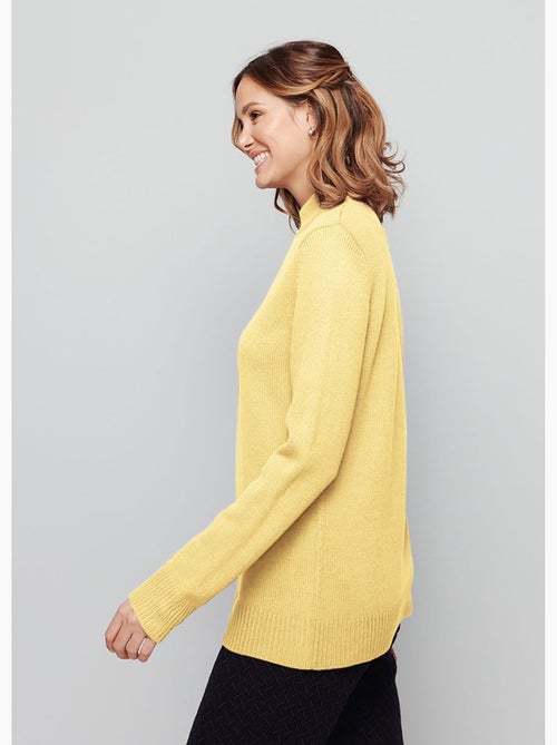 Pull col montant maille épaisse - Afibel - Kiabi
