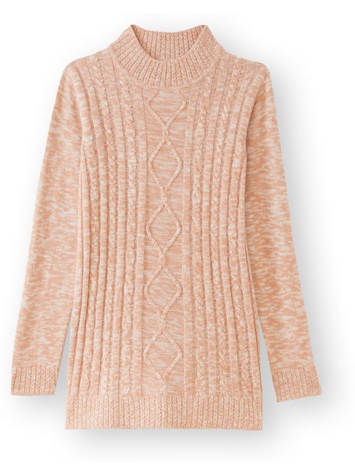 Pull col montant maille torsadée - DAXON - Kiabi