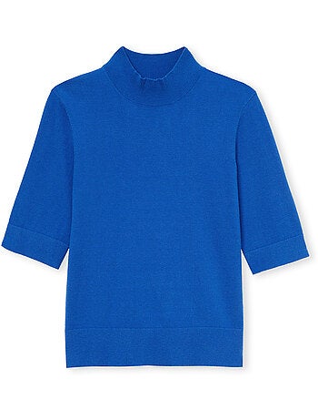 Pull col montant manches au coude - DAXON