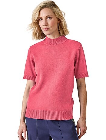 Pull col montant manches courtes - DAXON