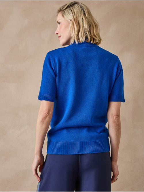 Pull col montant manches courtes - DAXON - Kiabi