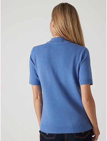 Pull col montant manches courtes - DAXON