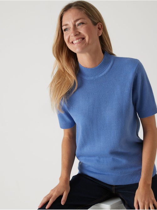 Pull col montant manches courtes - DAXON - Kiabi