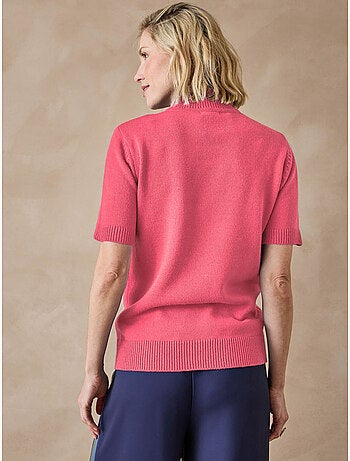 Pull col montant manches courtes - DAXON