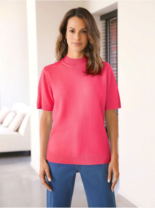 Pull col montant manches courtes - DAXON - Kiabi