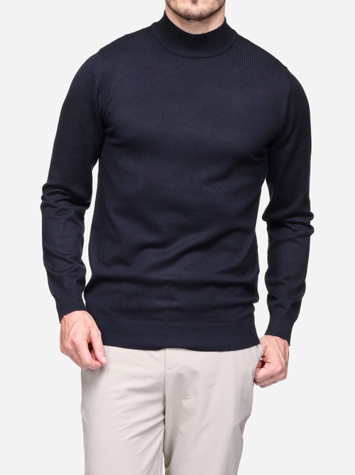 Pull col montant manches longues - Frilivin - Kiabi