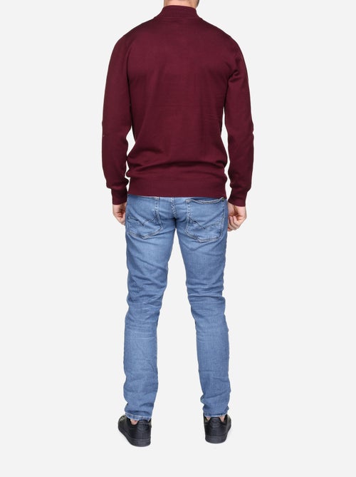 Pull col montant manches longues - Frilivin - Kiabi