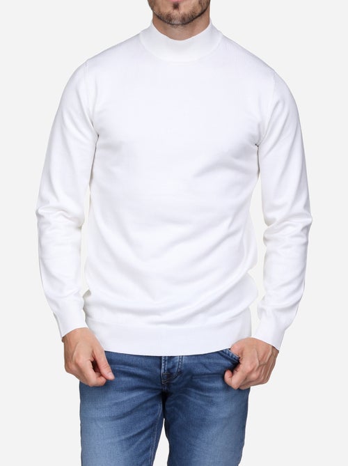 Pull col montant manches longues - Kiabi Pull col montant manches longues - Kiabi
