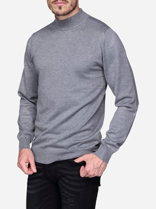 Pull col montant manches longues - Kiabi Pull col montant manches longues - Kiabi