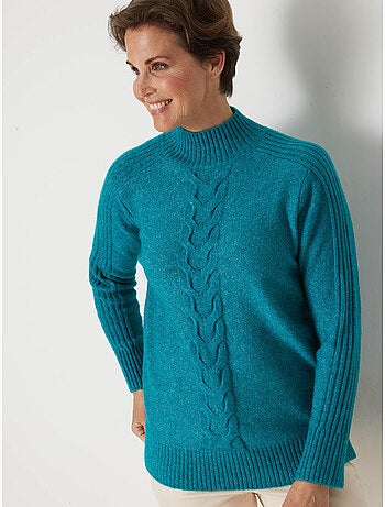Pull col montant torsadé - DAXON