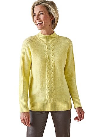 Pull col montant torsadé - DAXON