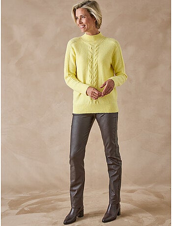 Pull col montant torsadé - DAXON