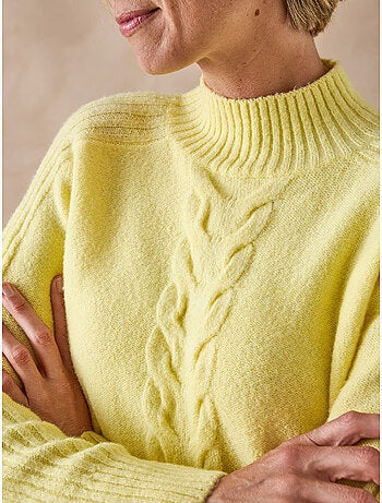 Pull col montant torsadé - DAXON