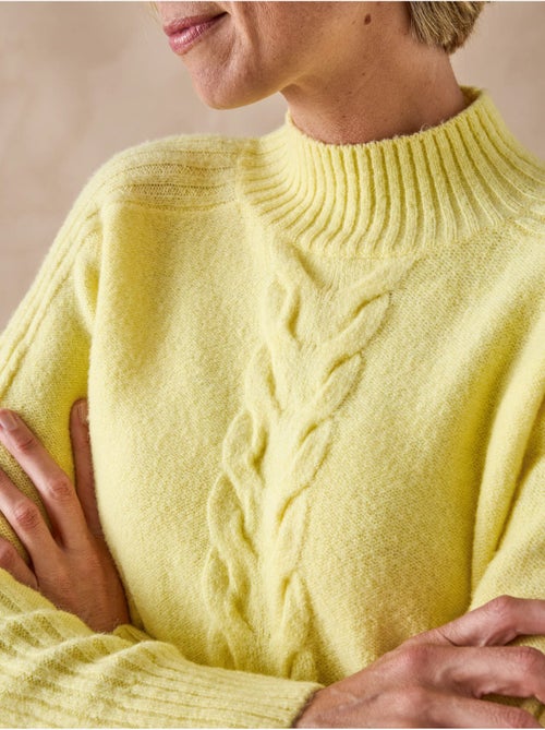 Pull col montant torsadé - DAXON - Kiabi