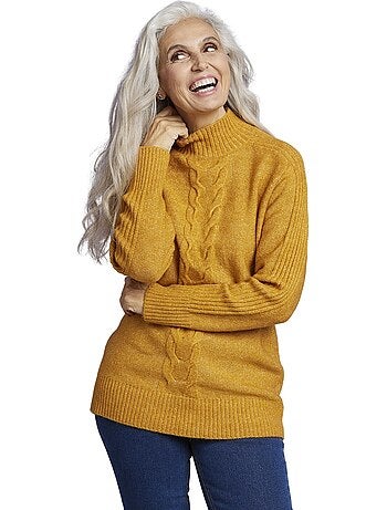 Pull col montant torsadé - DAXON