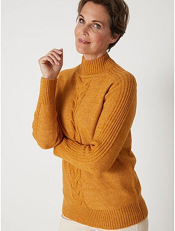 Pull col montant torsadé - DAXON