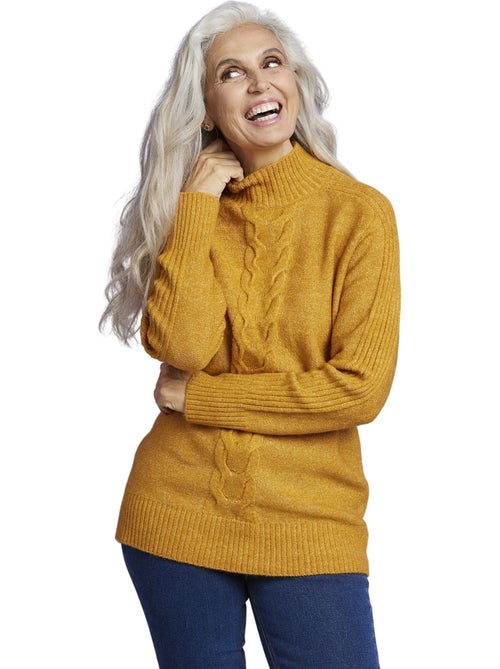 Pull col montant torsadé - DAXON - Kiabi