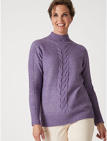 Pull col montant torsadé - DAXON