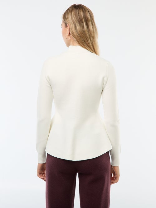 Pull col montant uni - Kiabi