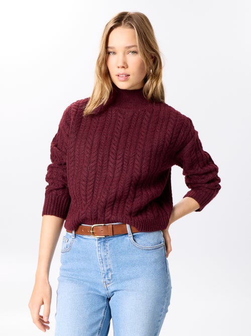 Pull col montant uni - Kiabi