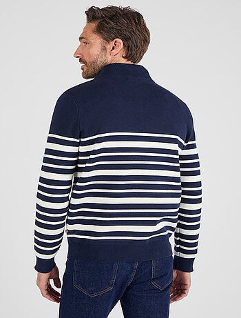 Pull col montant zippé - Damart