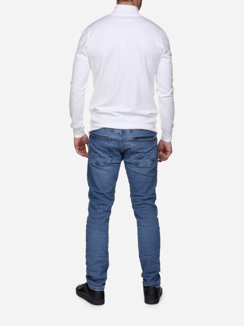 Pull col montant zippé - Kenzarro - Kiabi