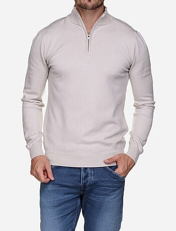 Pull col montant zippé - Kenzarro