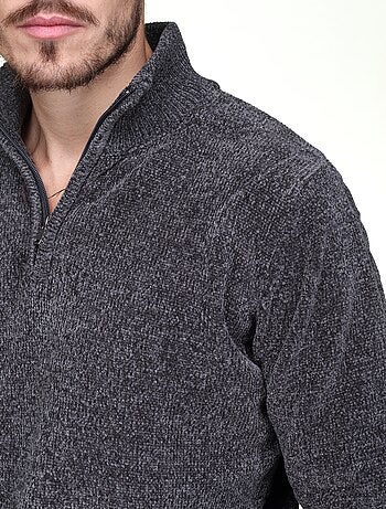 Pull col montant zippé - Kenzarro