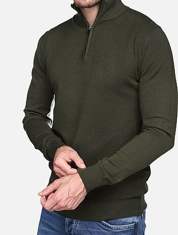 Pull col montant zippé - Kenzarro