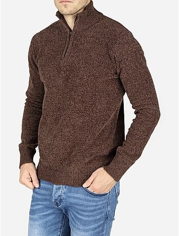 Pull col montant zippé - kenzarro