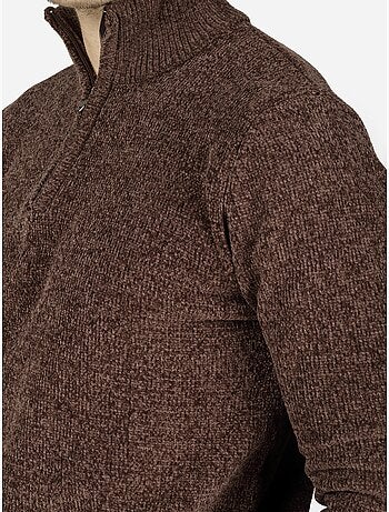 Pull col montant zippé - kenzarro