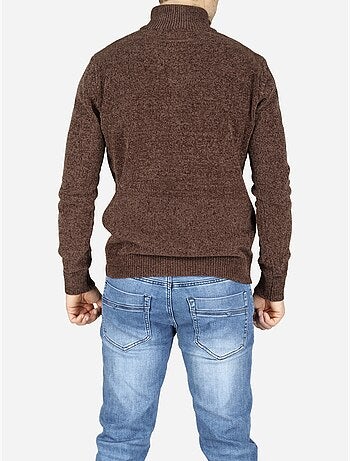 Pull col montant zippé - kenzarro